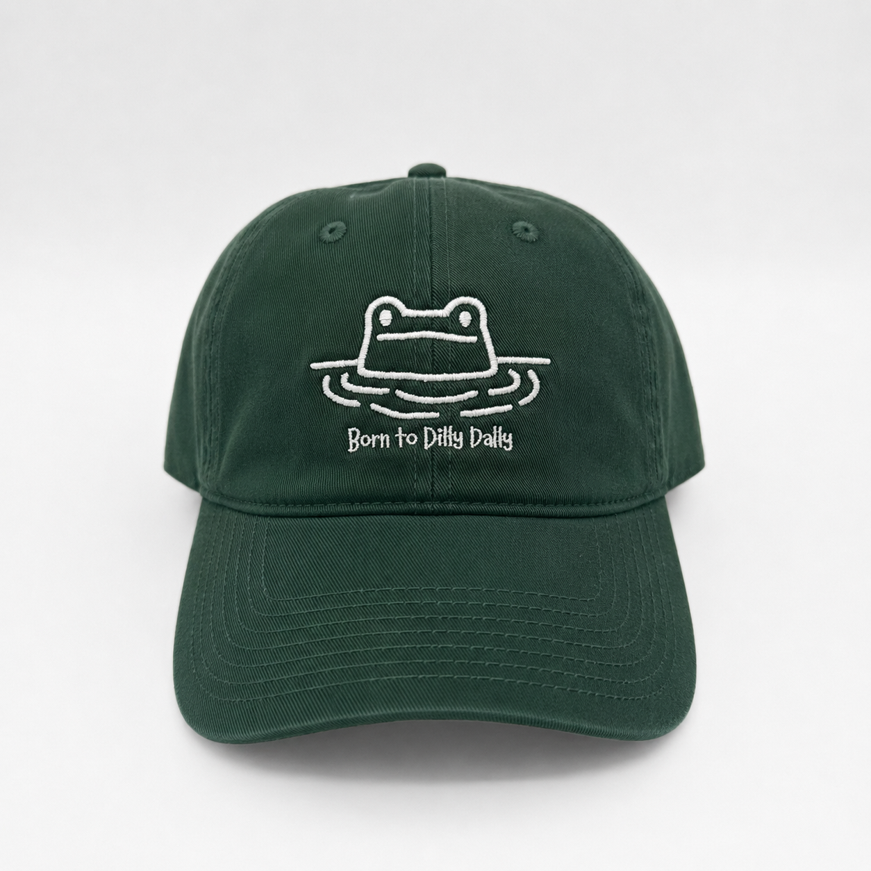 Born to Dilly Dally 🐸 - Dad Hat
