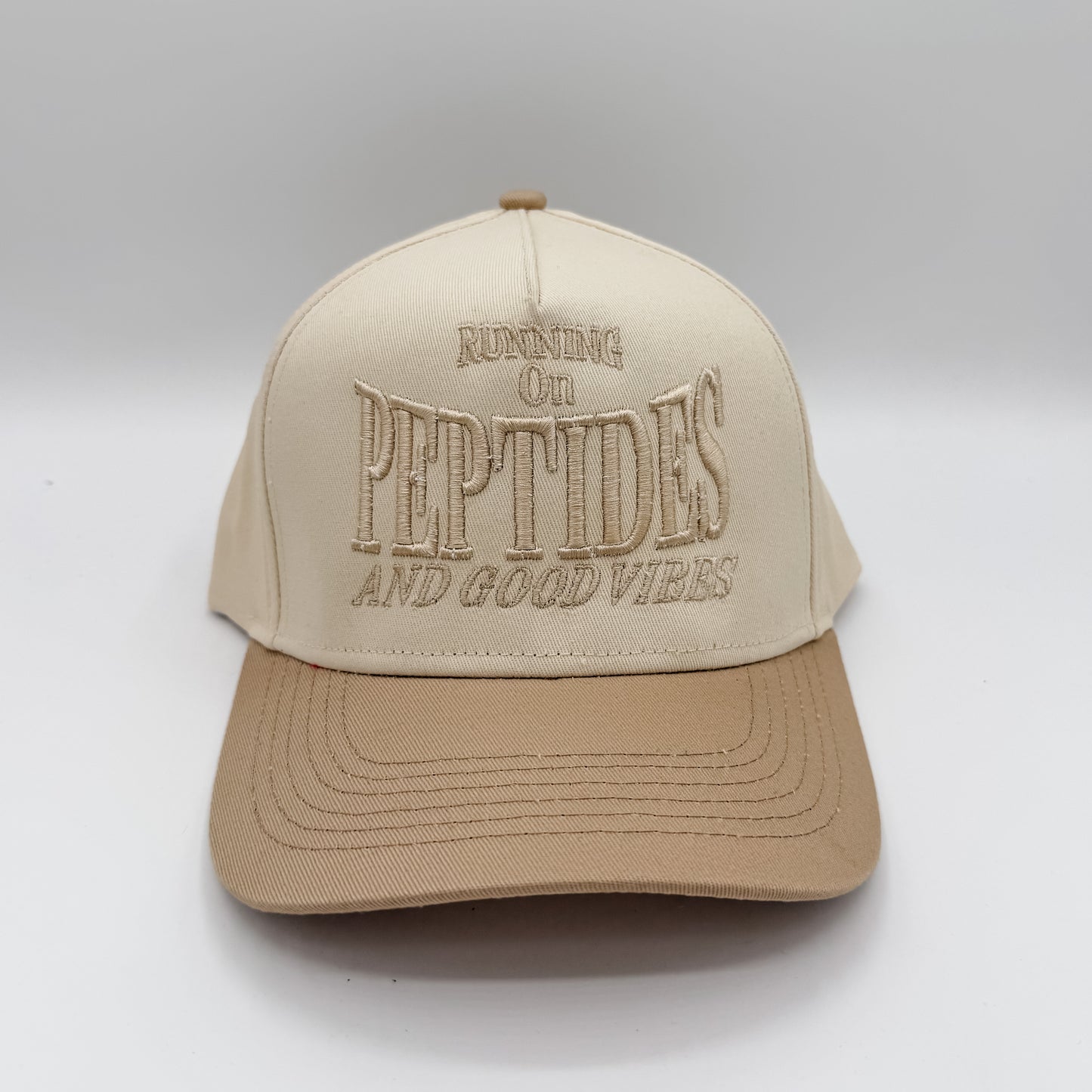 Running on peptides hat