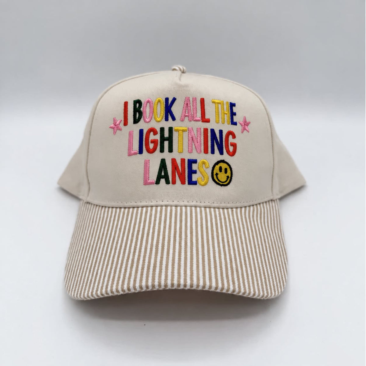 I Book All the Lightning Lanes Hat ⚡️🎀 - Hat