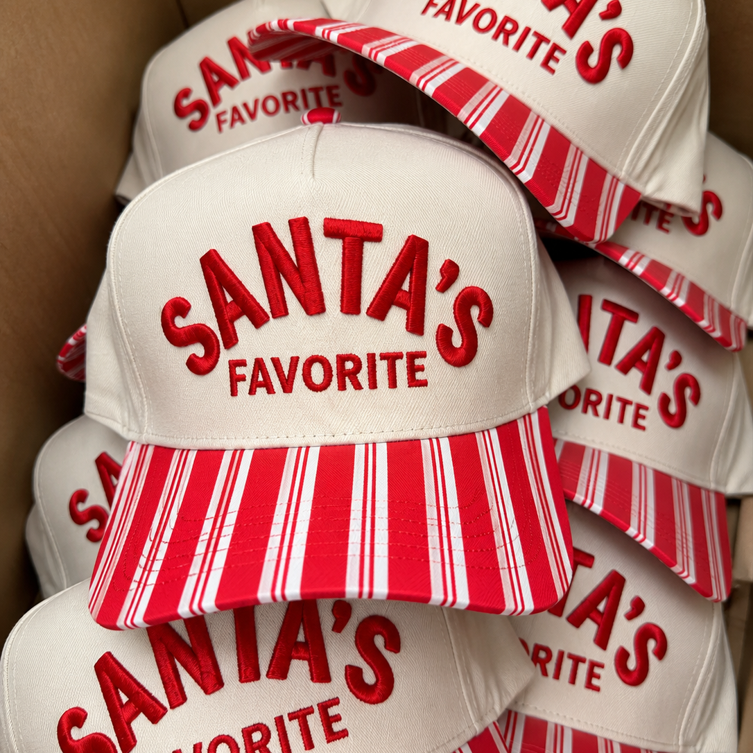 Santa's Favorite -Hat