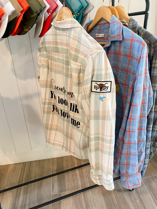 Excuse me you look like you love me- Flannel