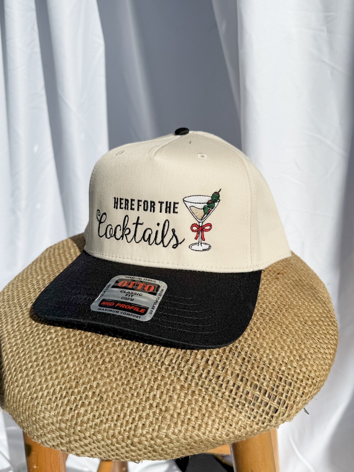 Here For The Cocktails - Trucker Hat