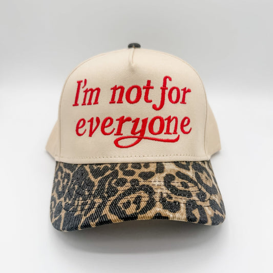 Not for everyone - Hat