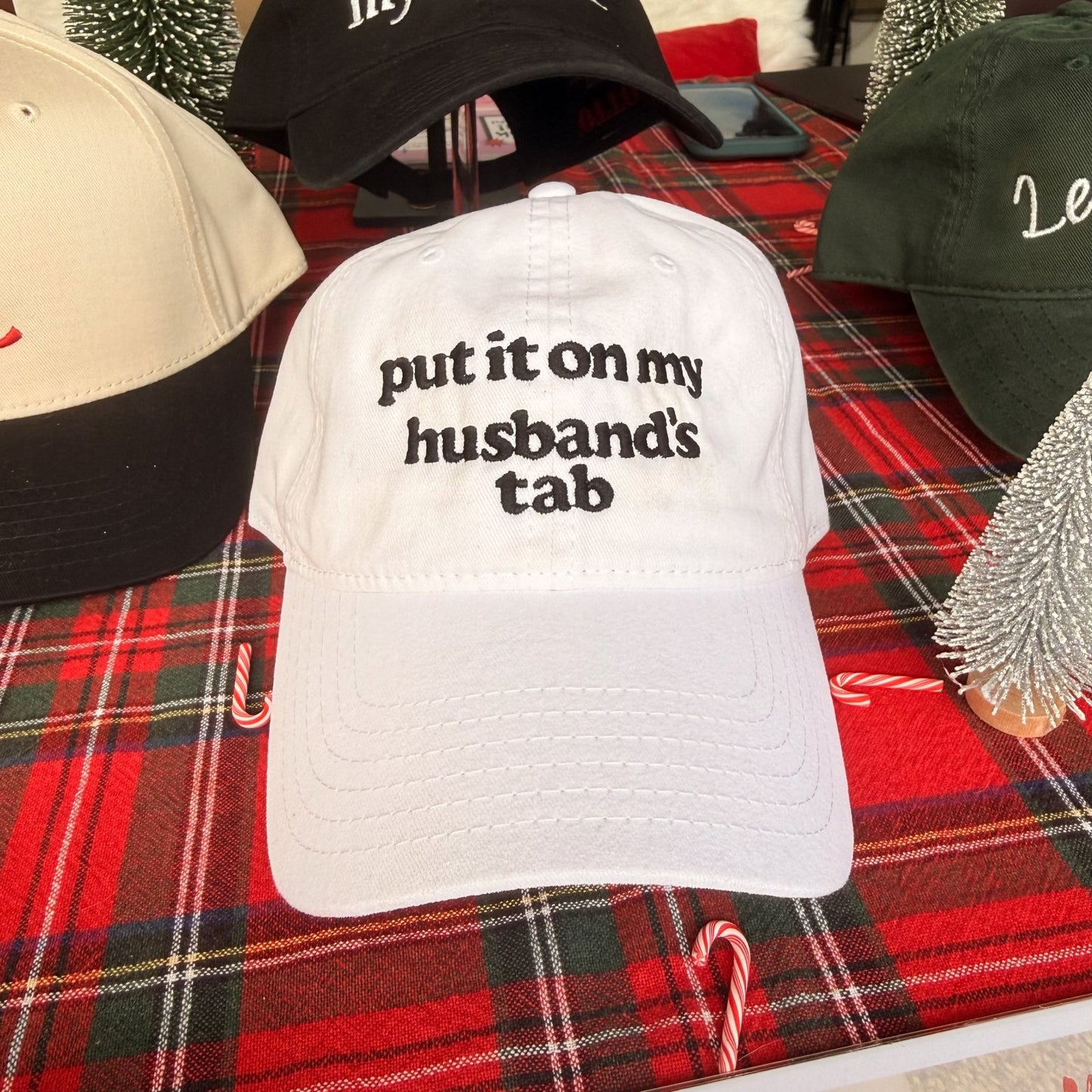Put It On My Husbands Tab - Hat