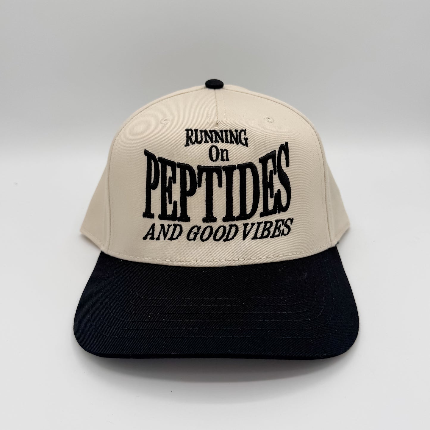 Running on peptides hat