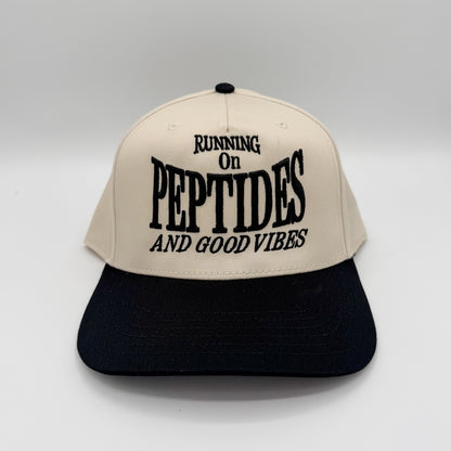 Running on peptides hat
