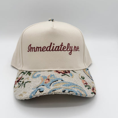 Immediately no - Hat