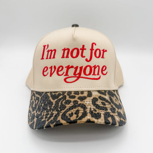Not for everyone  - Hat
