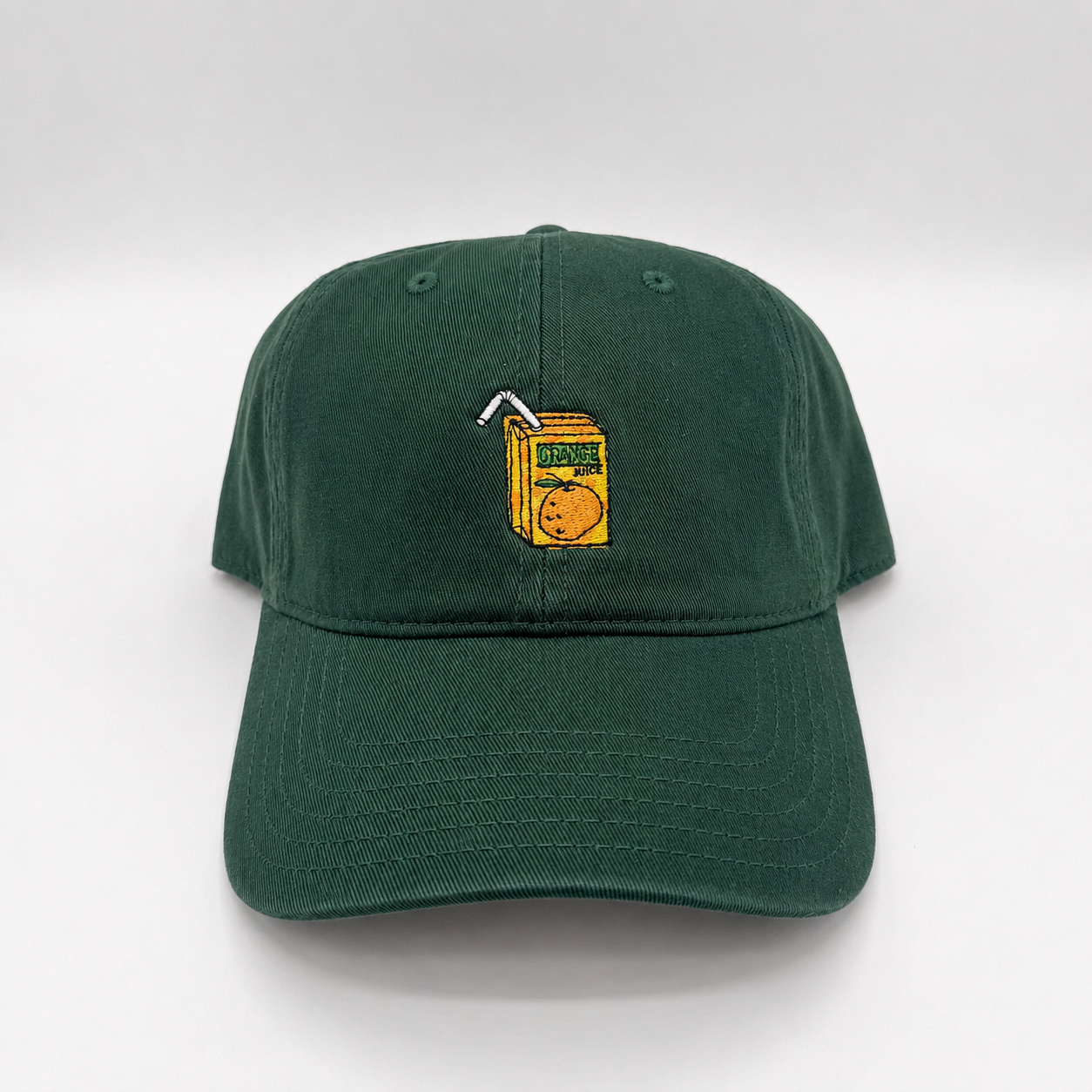 Orange Juice Box 🧃 Dad Hat
