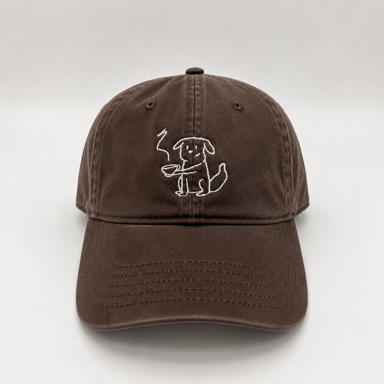 Dog & Coffee 🐶☕ Dad Hat
