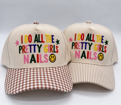 Pretty girls nails - Hat