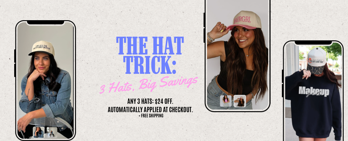 Coco and Rho trucker hat collection
