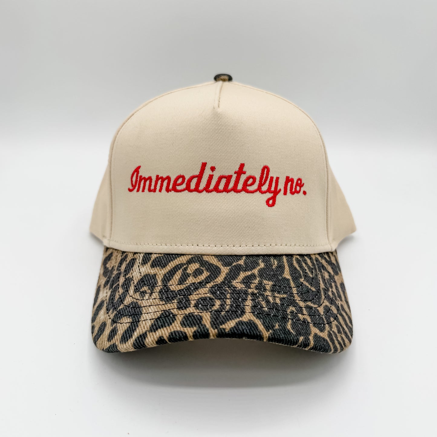 Immediately no - Hat