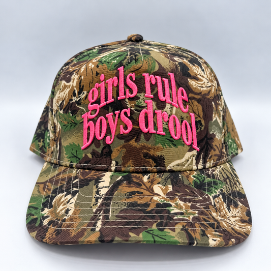 Girls rule boys drool - Hat