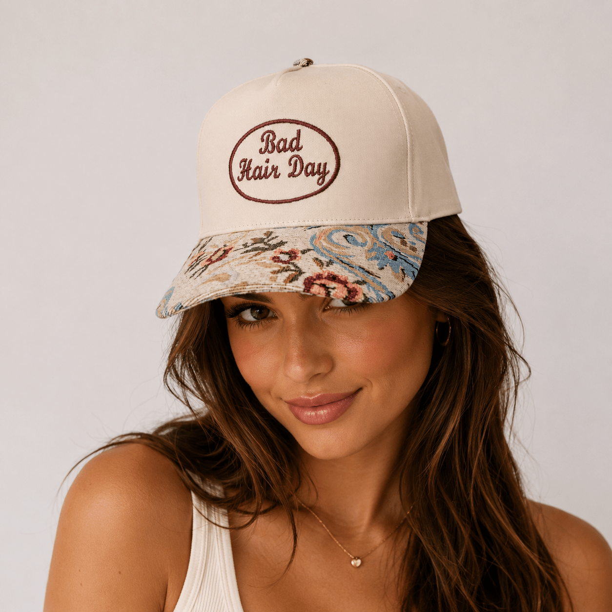 Bad Hair Day - Floral Hat