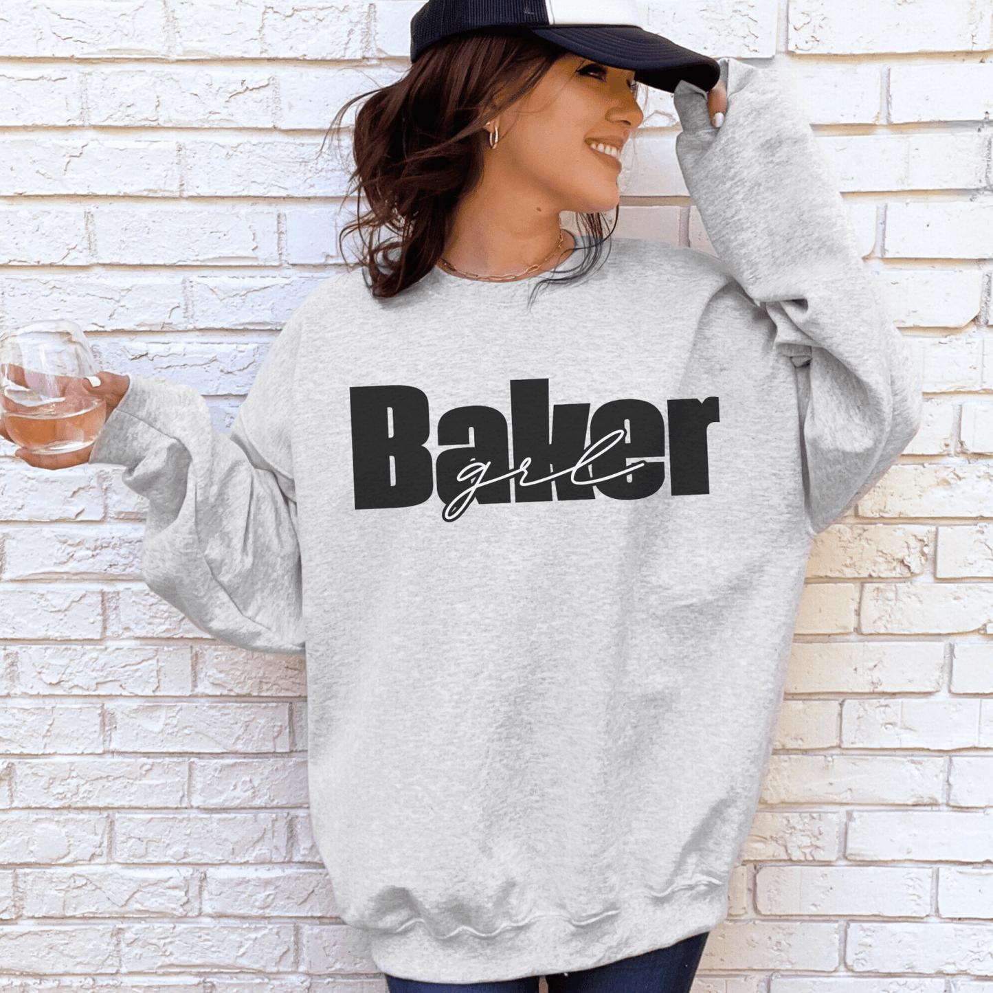 BAKERGRL | Crewneck Sweatshirt