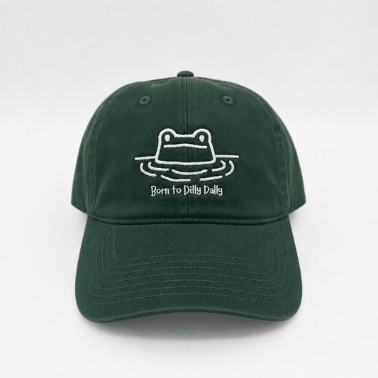 Born to Dilly Dally 🐸 - Dad Hat