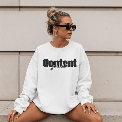 CONTENTGRL | Crewneck Sweatshirt