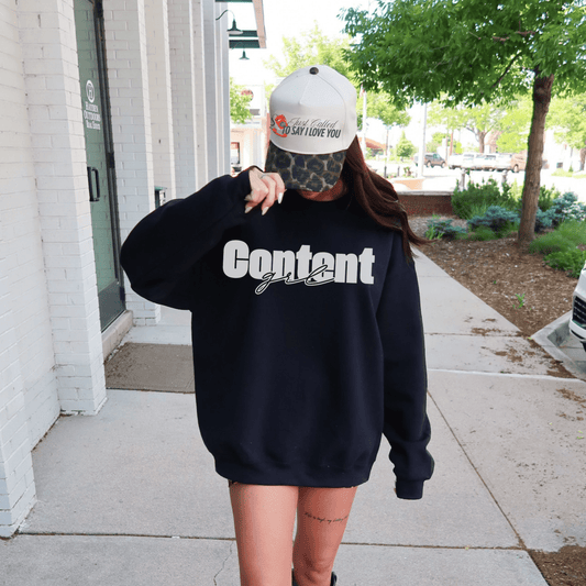 CONTENTGRL | Crewneck Sweatshirt