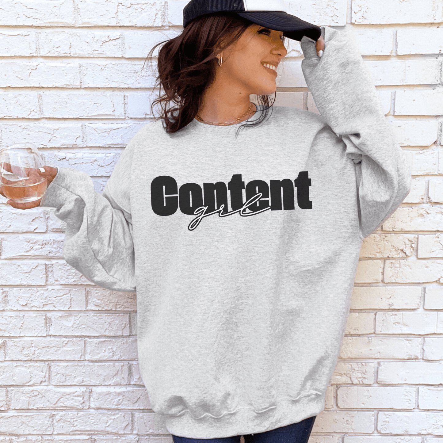 CONTENTGRL | Crewneck Sweatshirt