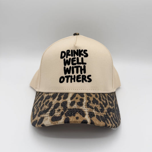 Drinks well with others - hat