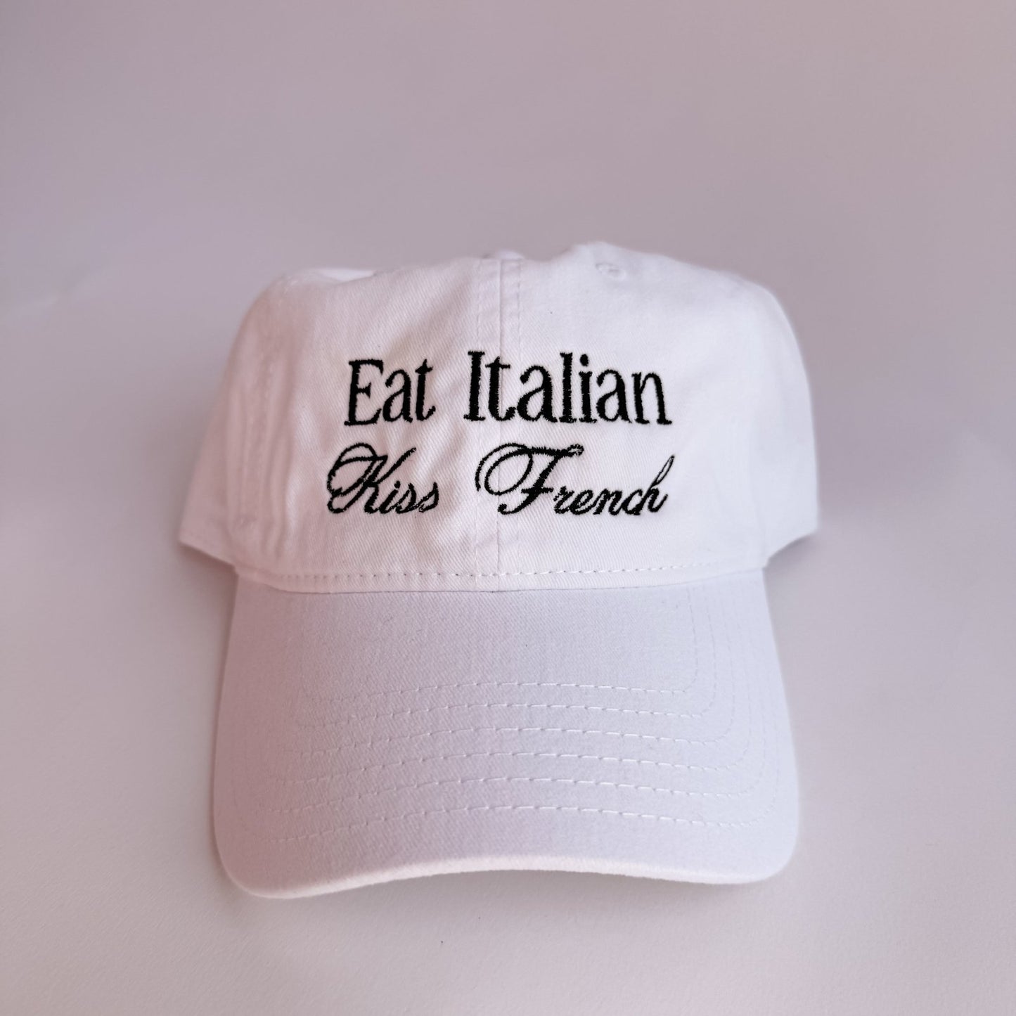 Eat Italian, Kiss French