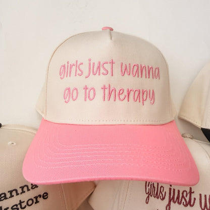 Girls just wanna go to therapy - Hat