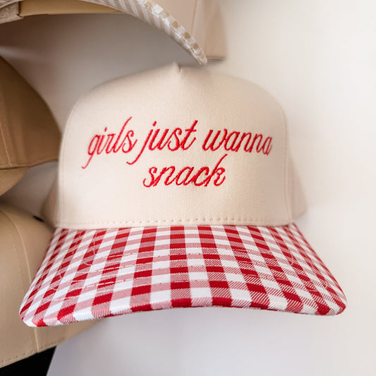 Girls just wanna snack - Hat