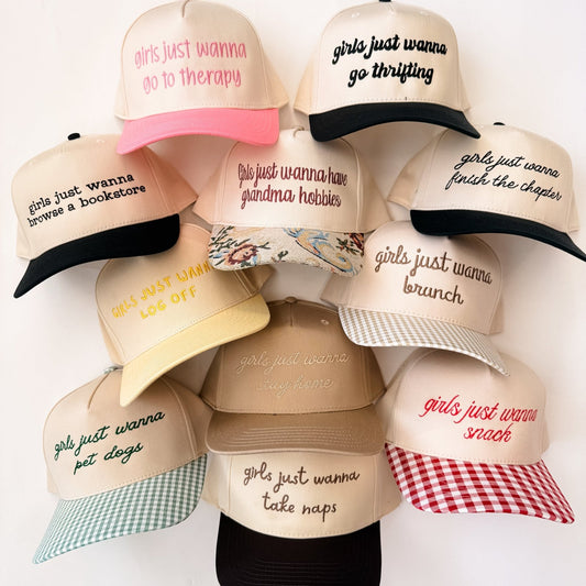 Girls just wanna stay home - Hat