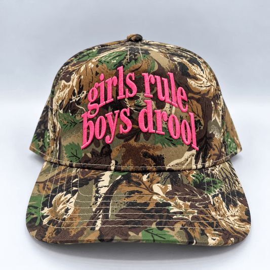 Girls rule boys drool - Hat