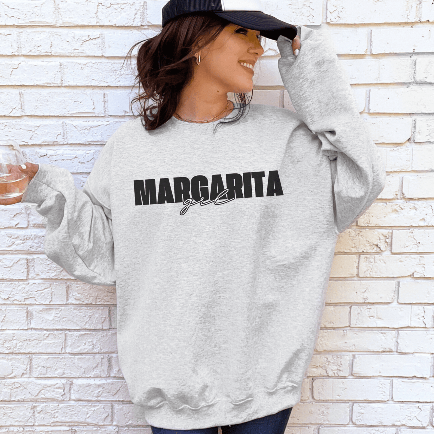 MARGARITAGRL | Crewneck Sweatshirt