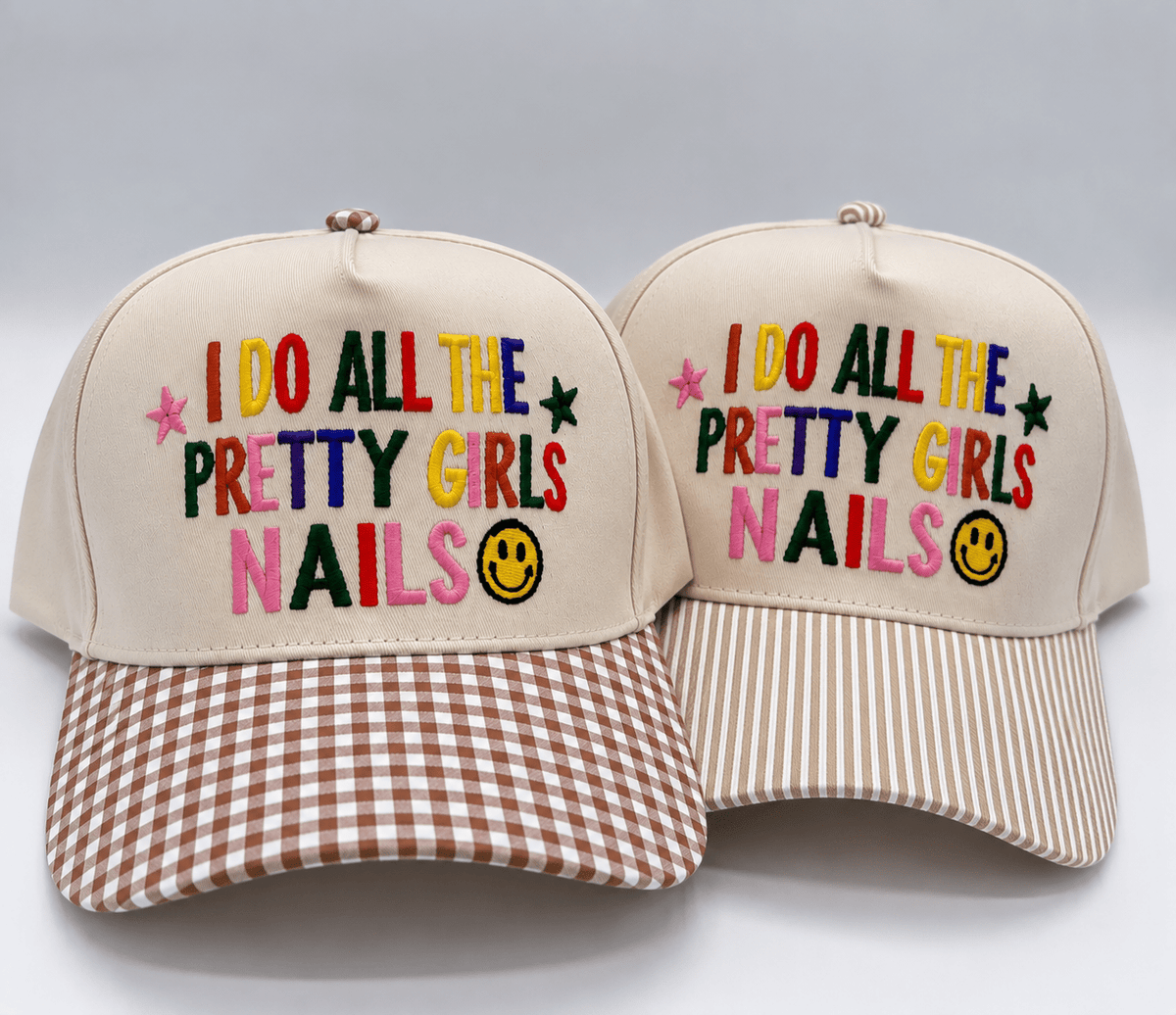 Pretty girls nails - Hat