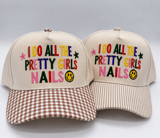 Pretty girls nails - Hat