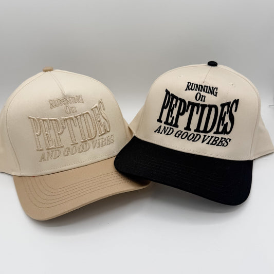 Running on peptides hat