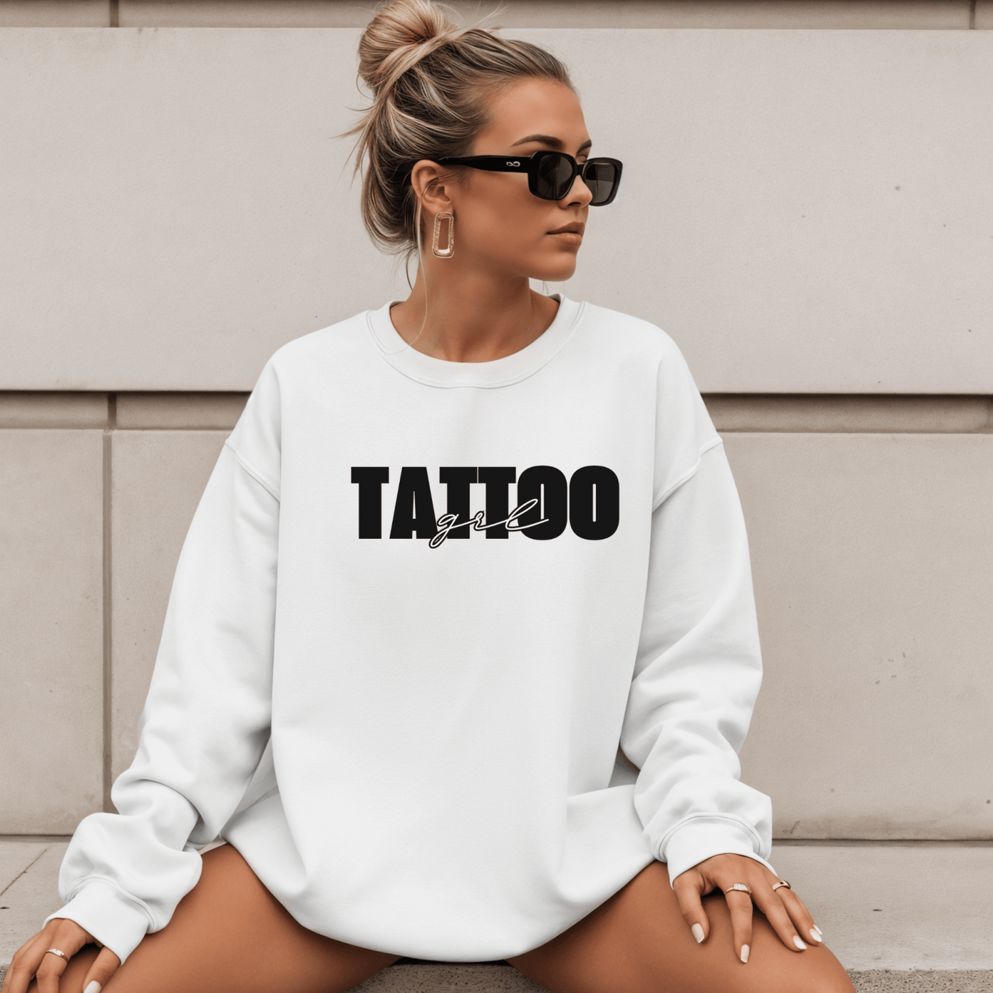 TATTOOGRL | Crewneck Sweatshirt